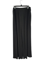 Cider NWT Women's Black Wide Leg Dress Pants 2XL Elastic Waist 36"