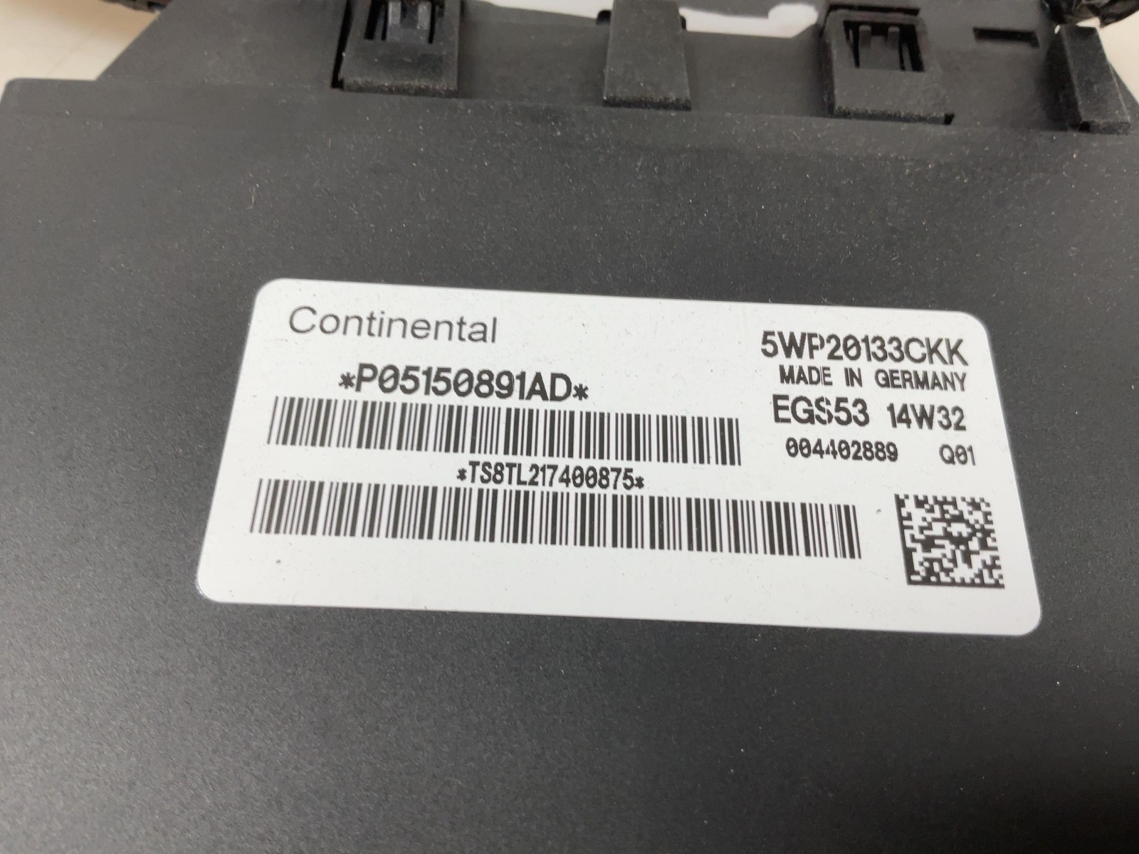 Jeep JK Wrangler OEM TCM Transmission Control Module 05150891AD 2014-2015 050158