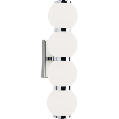 Norwell Lighting 8180-CH-MA Celeste Sconce Wall Light in Chrome
