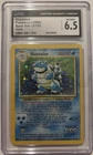 1999 Pokemon Blastoise Base Set Unlimited 2/102  Holo CGC EX/NM6.5