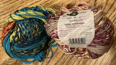Schoppel Passion For Yarn Ambiente Yarn - Merino Wool - Lot of 2 Balls
