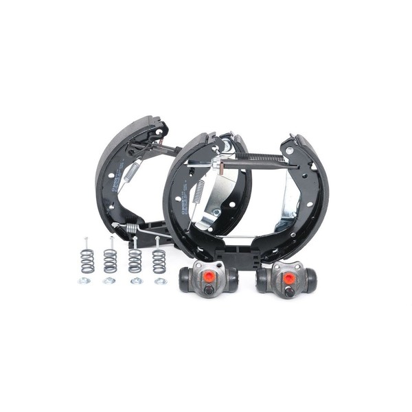 Bremsbackensatz Mit Belag Bosch Iam-Expertise Passend FüR U.A. Opel Corsa-image