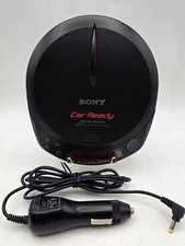 Sony Walkman D-NE518CK Portable CD Player   Tested  Working   Includes 12V Car