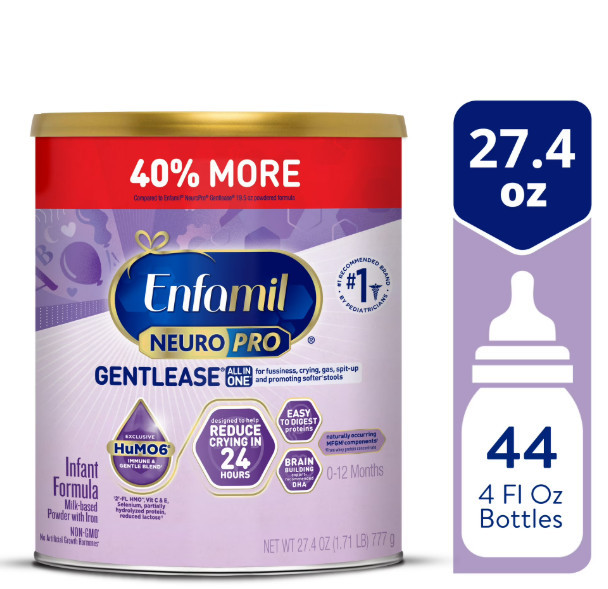 Enfamil NeuroPro Gentlease Baby Formula for Easing Fussiness