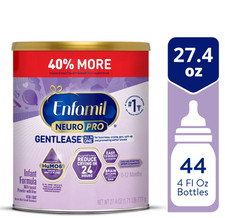 Enfamil NeuroPro Gentlease Baby Formula for Easing Fussiness 27.4 oz Can EXP2027