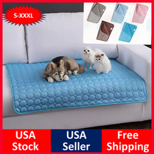 Dog Cooling Mat Summer Pet Cold Bed Extra Large For Small Big Dogs Pet 28"- 60"