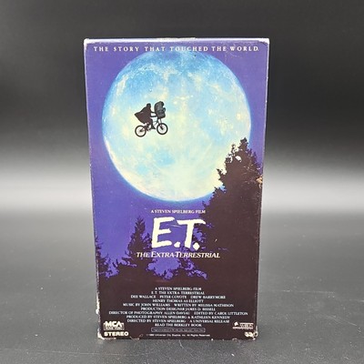E.T. the Extra-Terrestrial (VHS, 1982) MCA Home Video Spielberg, Barrymore