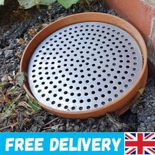 Round/Circular Drain Guard/Swirl Cover - 4 Inch Up To 9 Inch Stainless Steel -