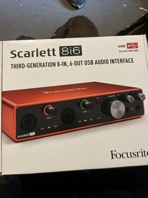 Focusrite Scarlett 8i6 3. Generation NUR VERPACKUNG komplett