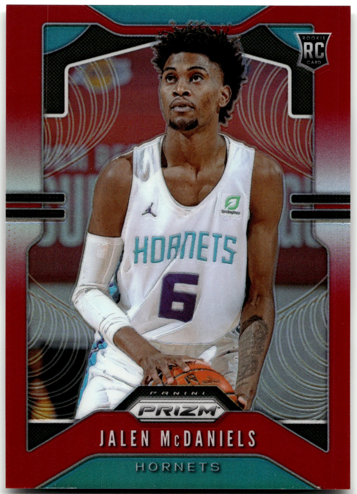 2019-20 Panini Prizm #297 Jalen McDaniels Prizms Red #/299