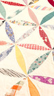 Estate Vintage  Hand Stitched Orange Peel/Joseph's Coat Quilt 96" x 100" — photo 9
