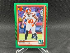 2025 Donruss DWAYNE BOWE Green Press Proof #121 Browns