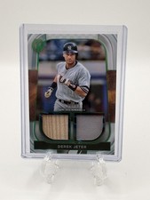 2022 Topps Tribute Dual Relic Bat & Jersey Derek Jeter #91/99 DR-DJ