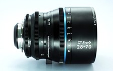 arri pl mount cine lens Nikon AF-S 28-70mm f2.8 manual de clicked iris 0.8 gears