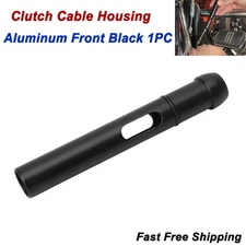 CNC Fat Baggers Clutch Cable Housing Upgrade Black #109810 For Harley Touring 