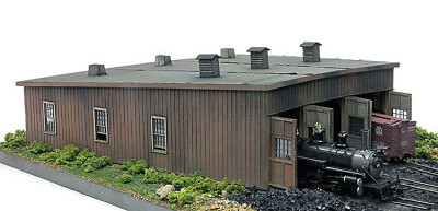 SARGENTS ROUNDHOUSE KIT HOn3 Model Railroad Structure
