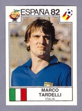 MARCO TARDELLI Figurine Panini WORLD CUP STORY (Espana 82) QUASI OTTIMA Sticker