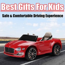 LICENSED Bentley Style Kids Electric Ride On Car Toys 12V 2.4G Remote Control