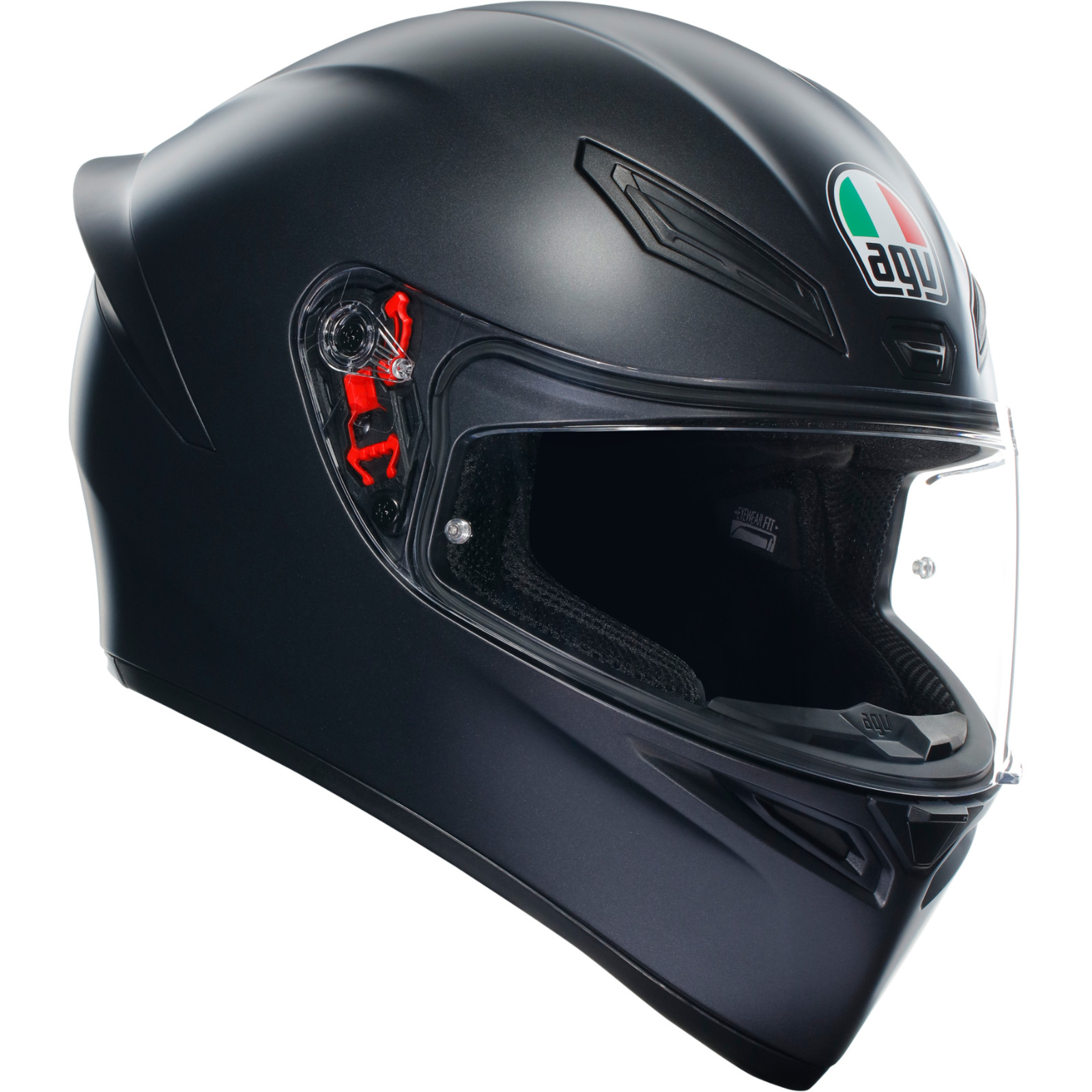 AGV K1-S Motorcycle Motorbike Helmet Solid Matt Black S