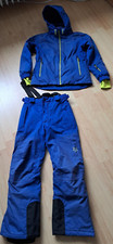 Gr. 134/140 Skianzug blau 2-teilig - sehr gut erhalten