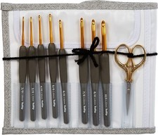 TULIP Crochet Hook Set, Geschlossen: 17cm x 9cm Ge ffnet: 31,5cm x 17cm, Si