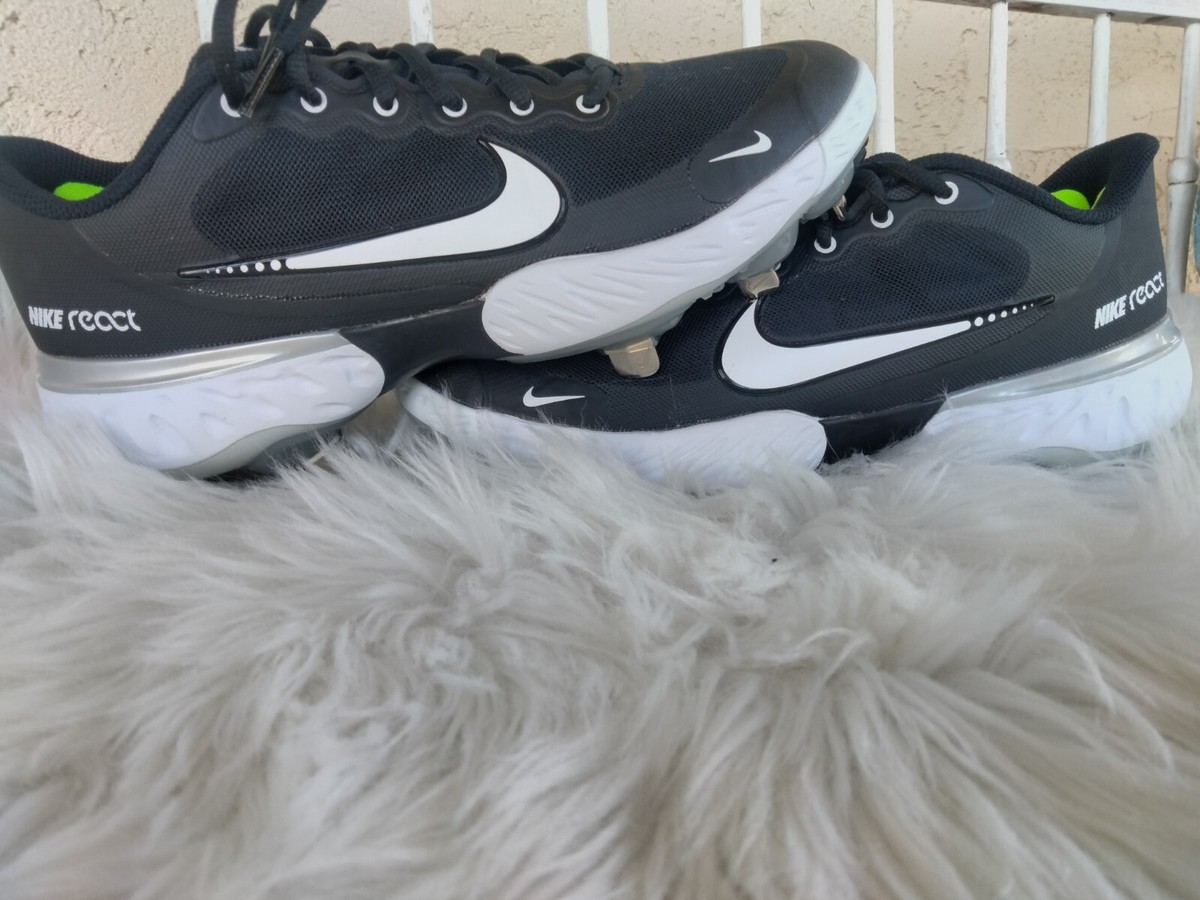 Nike React Alpha Huarache Elite Low Baseball Cleats Size CK0746-001