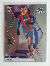 2020-21 Panini Mosaic La Liga Soccer Pedri Rookie Card #60. spain