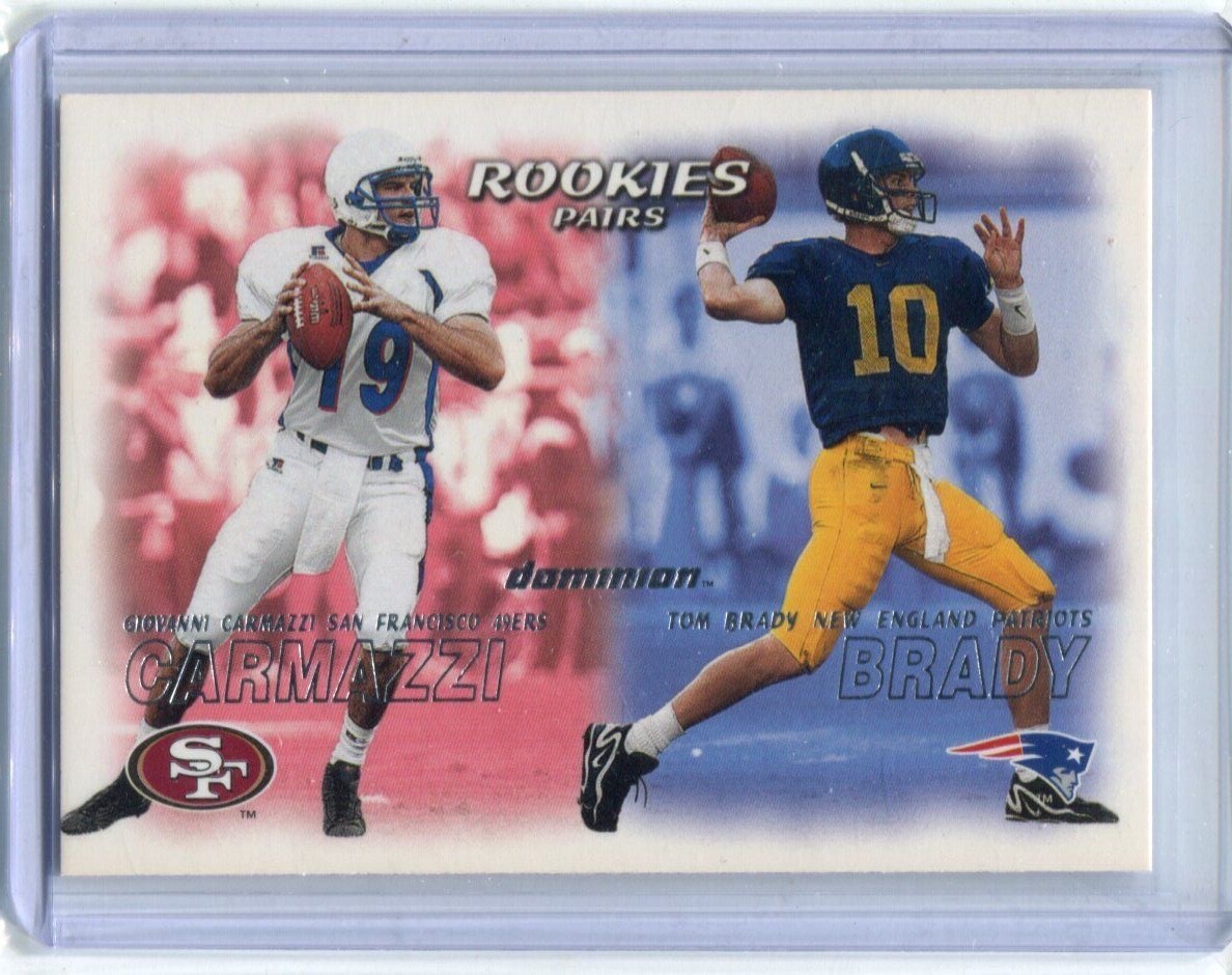 2000 Skybox Dominion - TOM BRADY - Rookie Card #234 - TAMPA BAY 