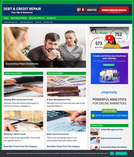 Debt & Credit Repair Site Business For Sale: Ready-to-Launch Free Installation