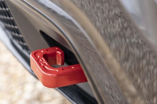 Heavy-Duty Forged Steel Tow Hooks for Jeep Grand Cherokee 15-22 - Red Finish - Picture 8 of 11