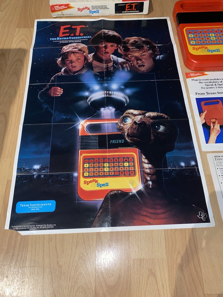 Speak & Spell スピークアンドスペル 1978 初期版 Vintage Speak & Spell Texas Instruments 1978 1980 Electronic