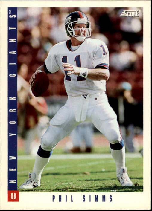 1993 Score #240 Phil Simms - NM
