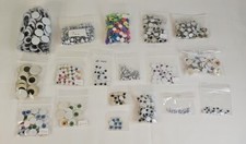 18 Pk Moving Googly Eyes For Kids Doll Paper Crafts Vtg To Now Pre-owned Unused