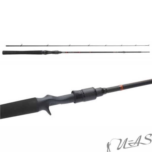 Mitchell Traxx R 212M Casting 7-28G 30T Carbon Baitcastrute Zanderrute Boot Kva-image