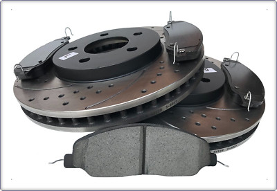 BREMSSCHEIBEN PERFORMANCE BREMSKLÖTZE VORNE FÜR FORD MUSTANG 2005 - 2010 293mm