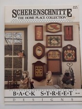 SCHERENSCHNITTE BOOKLET THE HOME PLACE COLLECTION BACK STREET 1986