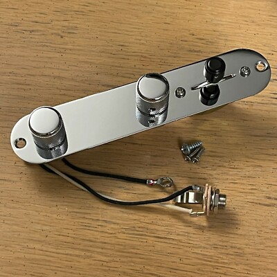 Fender American Standard Telecaster Upgraded LOADED Control Plate USA Tele .047