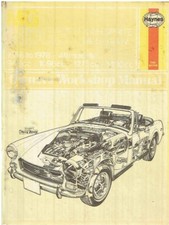 MG MIDGET AUSTIN-HEALEY SPRITE INCL FROGEYE (1958-78) WORKSHOP MANUAL *HARDBACK*
