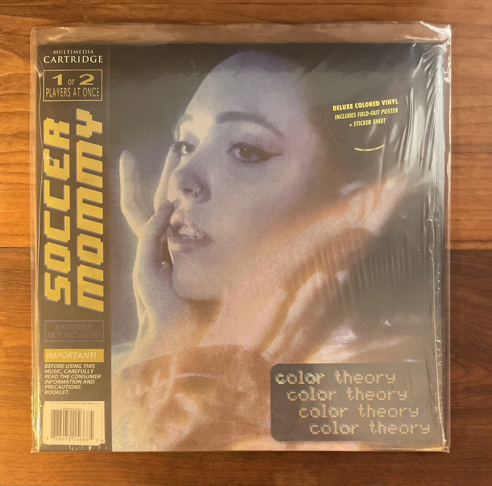 Soccer Mommy Color Theory Deluxe Edition Blue/Yellow/Grey TriColor
