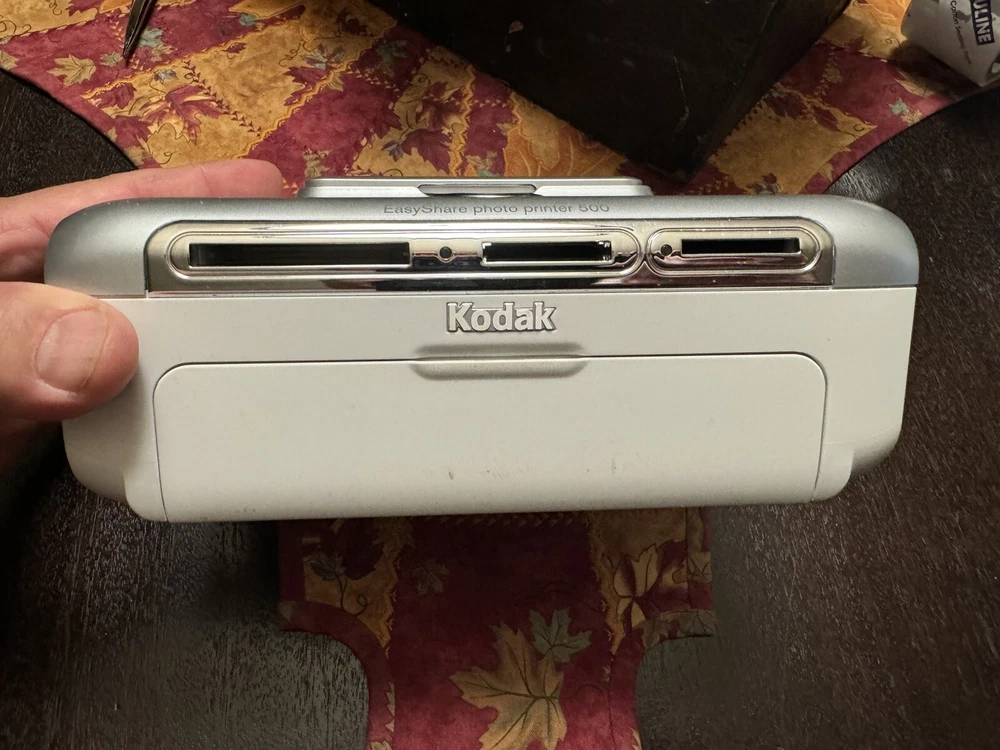 Kodak Easyshare Photo Printer 500 Tested Bundle For Parts Or Repair Only See Vid