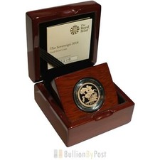 Gold Proof 2018 Sovereign Boxed
