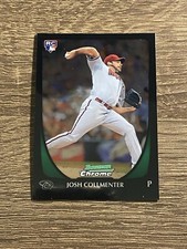 2011 Bowman Chrome Baseball Card Josh Collmenter Rookie Arizona Diamondbacks #23