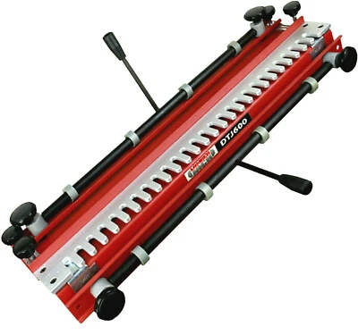 LUMBERJACK 600mm Dovetail Jig Router Compatible Half Blind Rebated Joints 8–32mm DTJ600