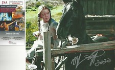 Melissa Gilbert Little House Prairie Autographed 8x10 Photo dated 2020 JSA CERT