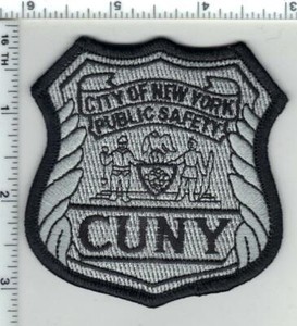 City University Of New York Cuny Offentliche Sicherheit Shirt Jacke Uniform Patch Ebay