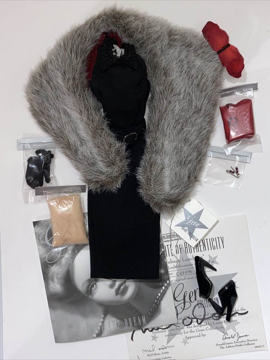 NOS Ashton Drake Gene Doll Outfit Embassy Luncheon 94652 EX for