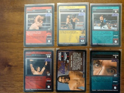 2007 WWE Raw Deal - The Great Khali - Starter Face Cards x6