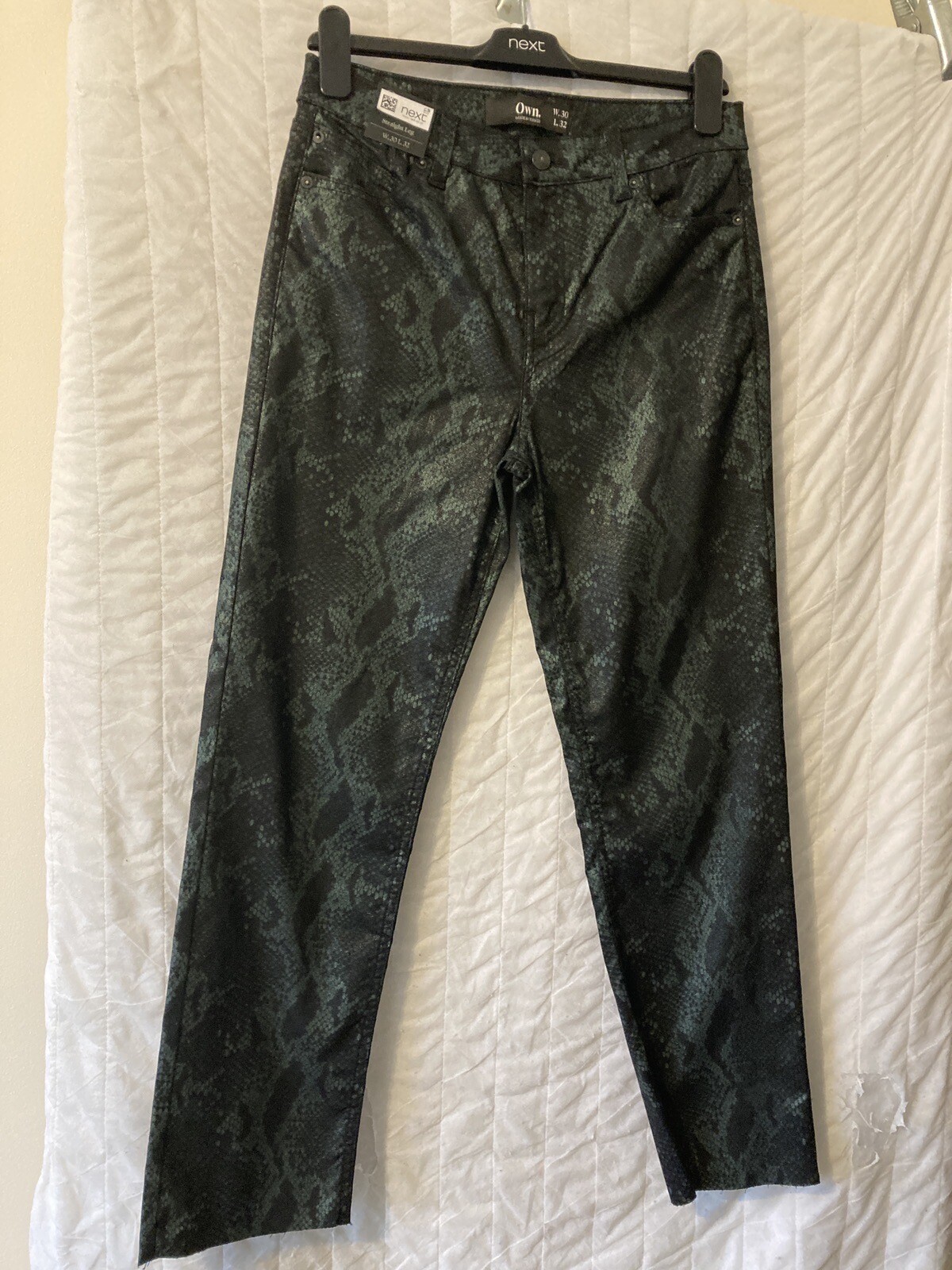 Next (OWN) Animal Print Jeggings/Jeans Size 12 W30”/L 30” BNWT RRP £95 image 7