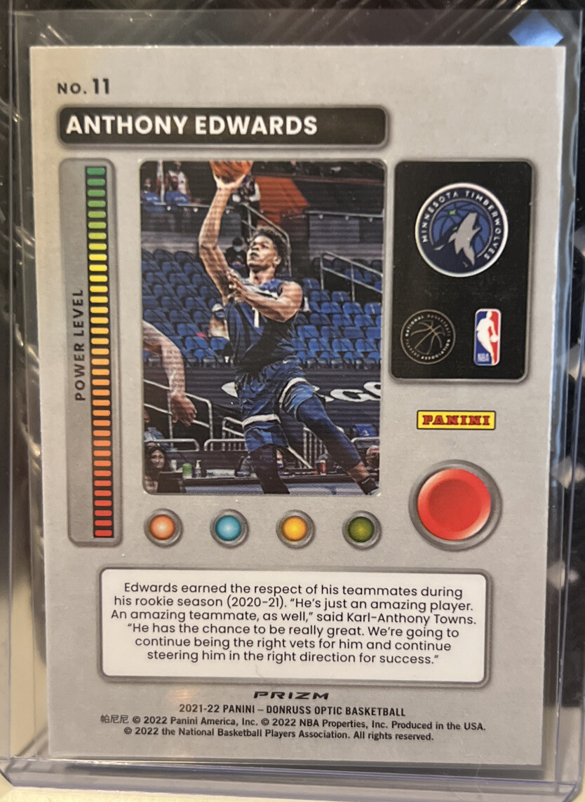 t*u様 EDWARDS Anthony Edwards Next Michael Jordan Wolves Fan Custom
