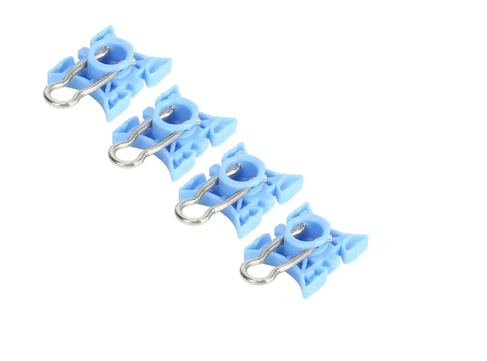4 PCS WINDOW REGULATOR GUIDE SLIDER CLIPS FITS VOLVO S60 S80 S90 V70 XC70 XC90 - Image 2 of 4